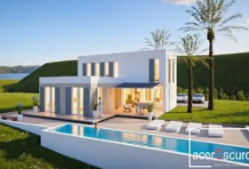 AcerOscuro Modulhaus Mallorca foto