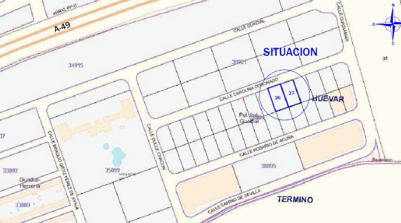 Sevilla - Huévar del Aljarafe - 3315m2