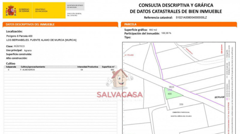 Murcia - Fuente Álamo de Murcia - 23130m2