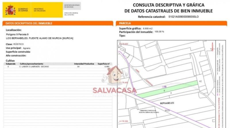 Murcia - Fuente Álamo de Murcia - 23130m2