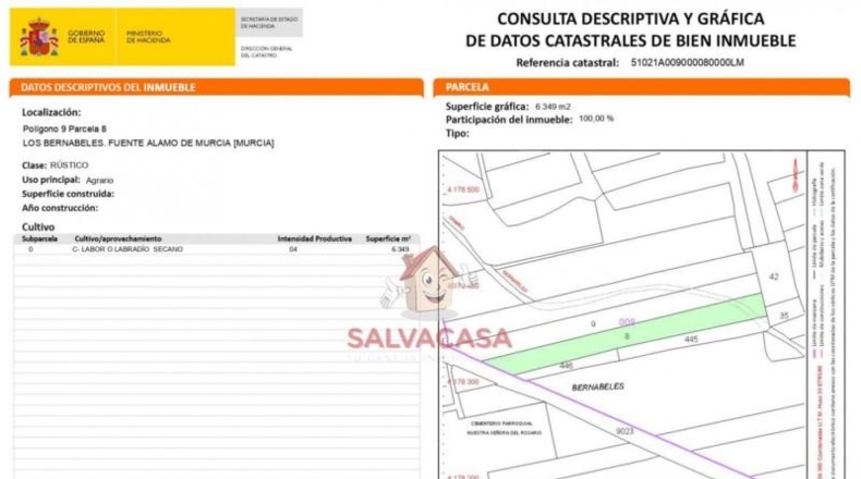 Murcia - Fuente Álamo de Murcia - 23130m2