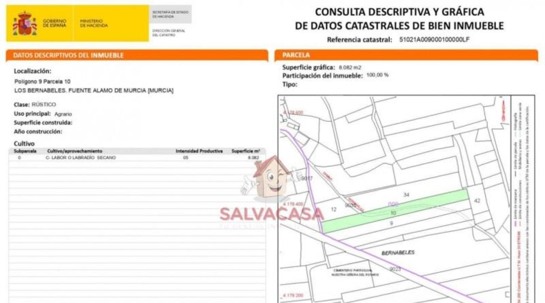 Murcia - Fuente Álamo de Murcia - 23130m2