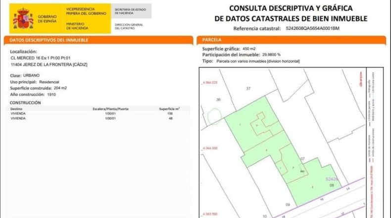 Cádiz - Jerez de la Frontera - 1058m2