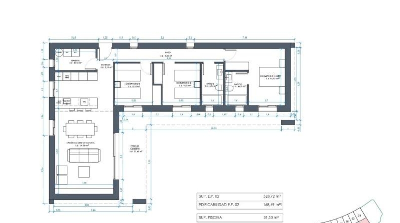 La Coruna - Santiago de Compostela - 500m2