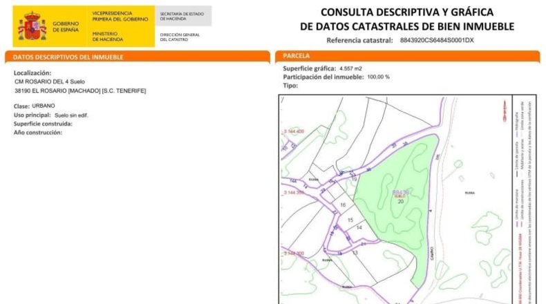 Santa Cruz de Tenerife - San Cristóbal de La Laguna - 4557m2