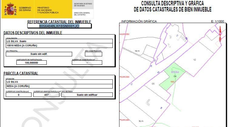 La Corunya - Neda - 1450m2