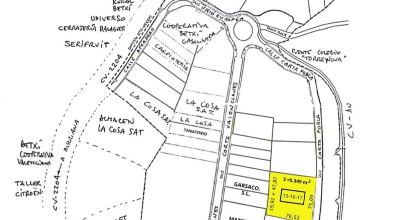 Castellon - Betxí - 5890m2