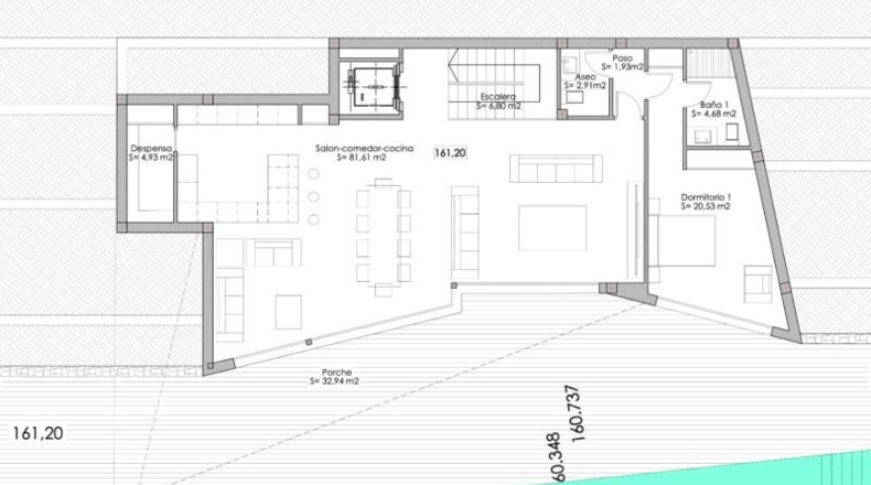 Alicante - Бениса - 1500m2
