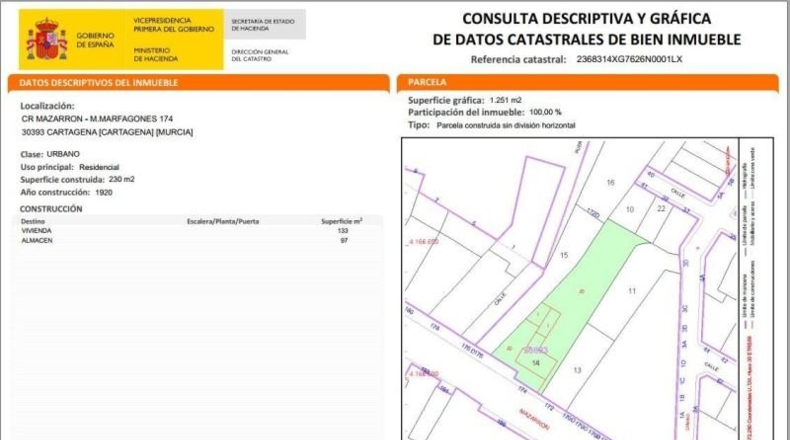 Мурсия - Cartagena - 1250m2
