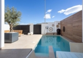 Chalet independiente con terreno en venta en la España, Benijófar, ref: TR387832 foto