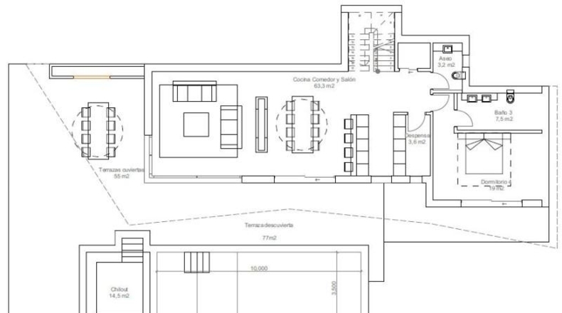 Аликанте - Jávea - 1500m2