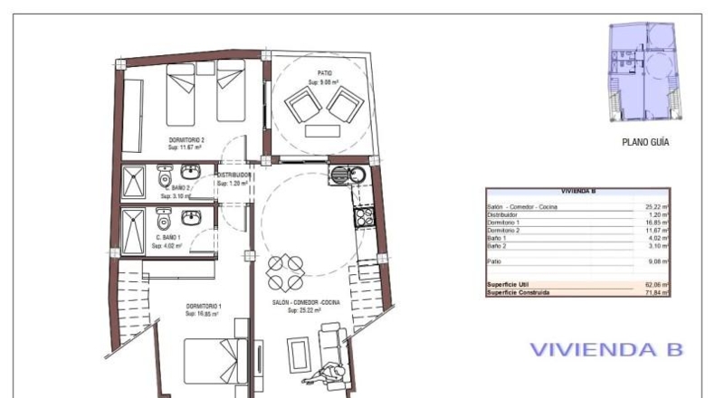 Малага - Alhaurín de la Torre - 92m2