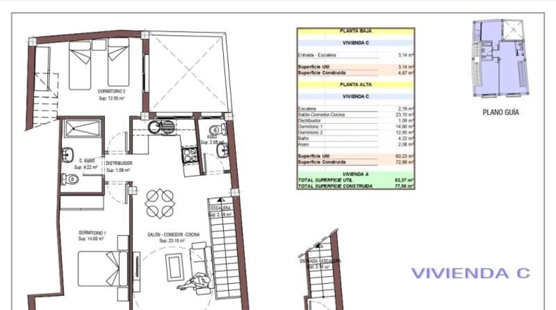 Малага - Alhaurín de la Torre - 92m2