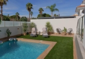 Chalet independiente con terreno en venta en la España, Rojales, ref: TR390162 foto