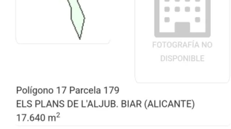 Alicante - Biar - 17640m2