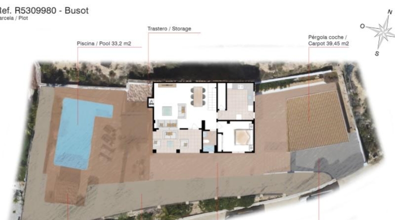 Alicante - Busot - 800m2