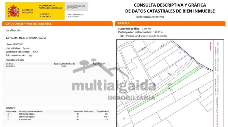 Cádiz - Chipiona - 2210m2