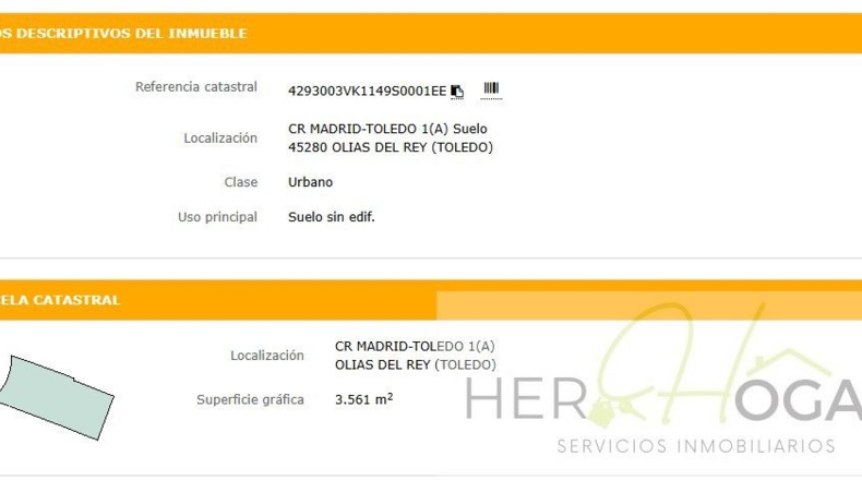 Toledo - Olías del Rey - 4000m2