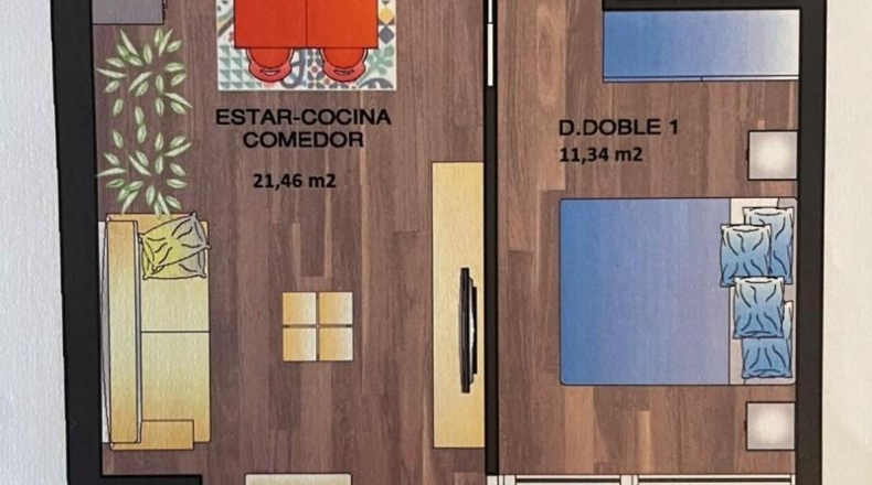 Astúries - Oviedo - 43m2