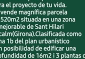 Sòl urbà en venda a la Carrer de Joan Serras, Sant Hilari Sacalm, ref.: TR396206 foto