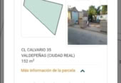 Suelo urbano en venta en la Calle Calvario, Valdepeñas, ref: TR396818 foto