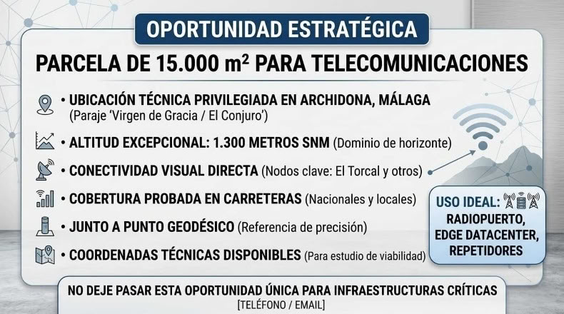 Малага - Archidona - 15000m2
