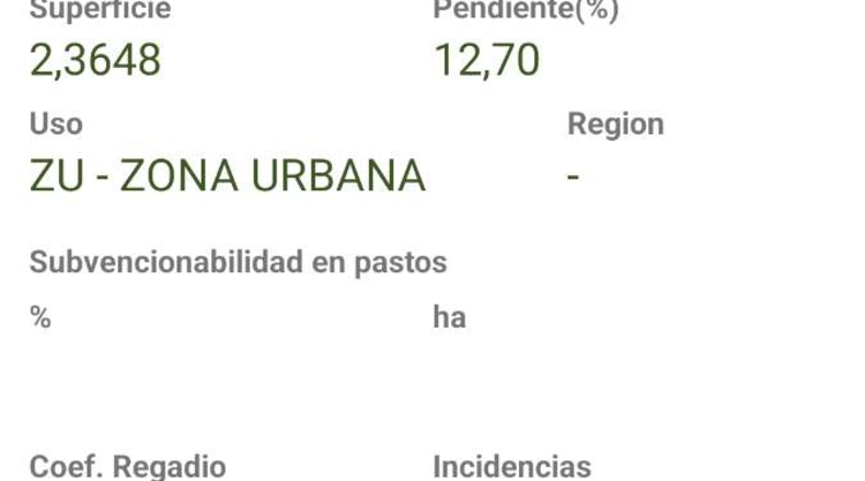 La Coruña - Puentedeume - 3124m2