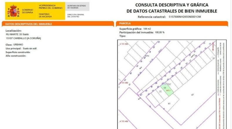 Ла-Корунья - Carballo - 677m2