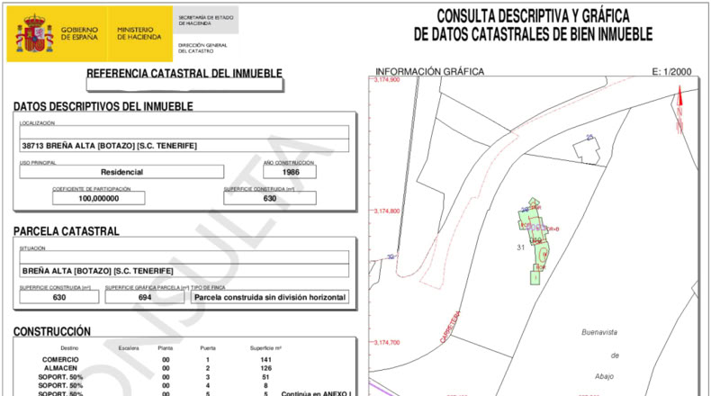 Santa Cruz de Tenerife - Santa Cruz de la Palma - 8600m2