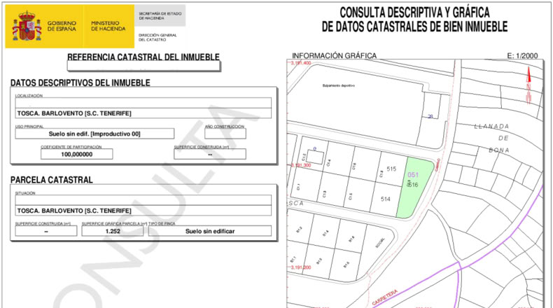 Santa Cruz de Tenerife - Las Paredes - 1252m2