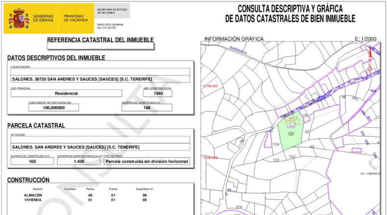 Santa Cruz de Tenerife - Los Sauces - 1300m2