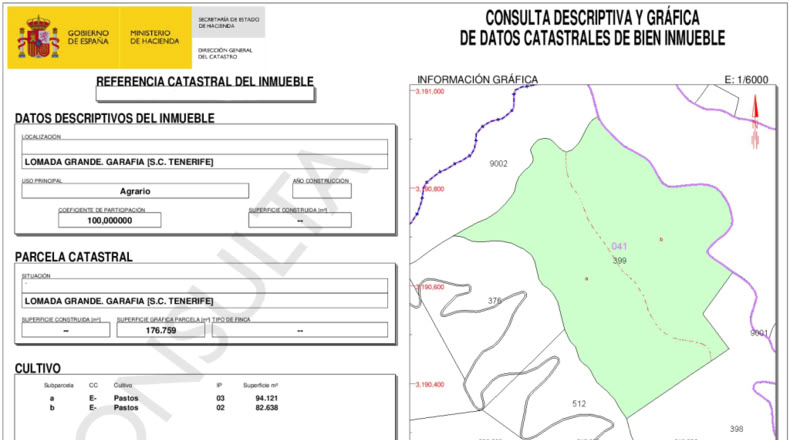 Santa Cruz de Tenerife - Finca El Morro - 176759m2