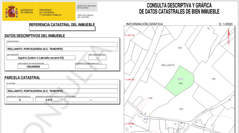 Santa Cruz de Tenerife - El Pinar - 2512m2