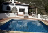 Chalet independiente con terreno en alquiler en la España, Frigiliana, ref: TR295603 foto