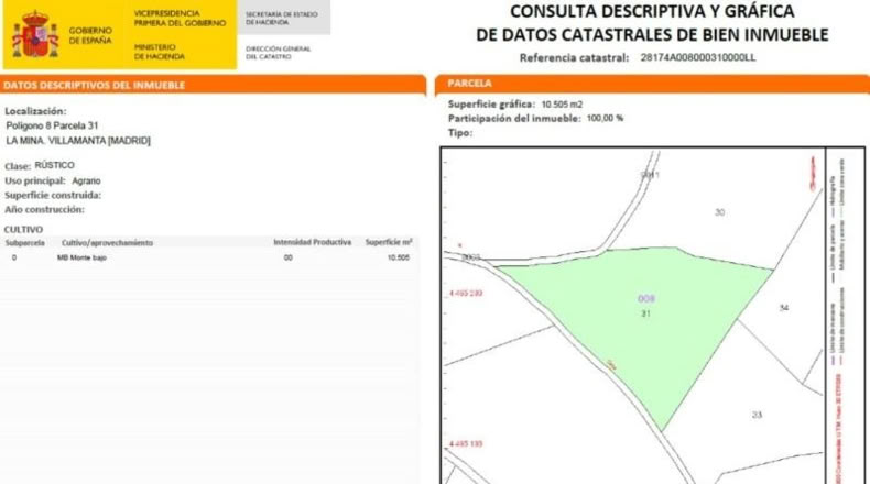Comunidad de Madrid - Villamanta - 10505m2