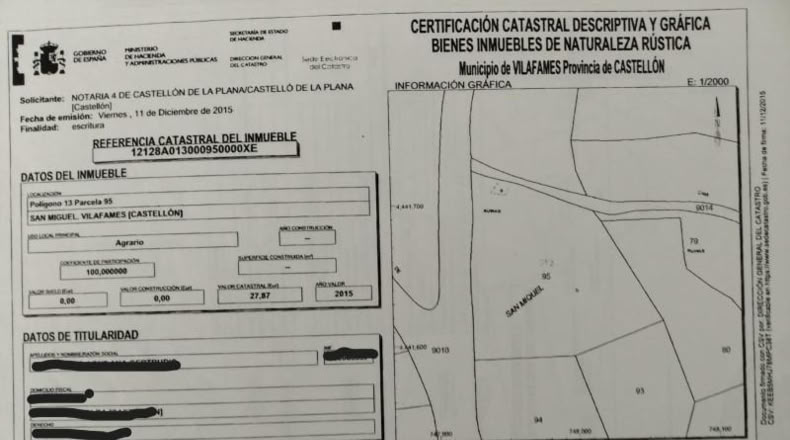 Castellón - Vilafamés - 12347m2