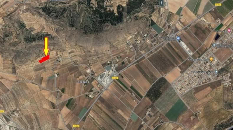 Alicante - Hondón de las Nieves - 2500m2