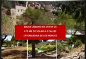 Urban land for sale on España, els Omells de na Gaia, ref: TR120204 photo