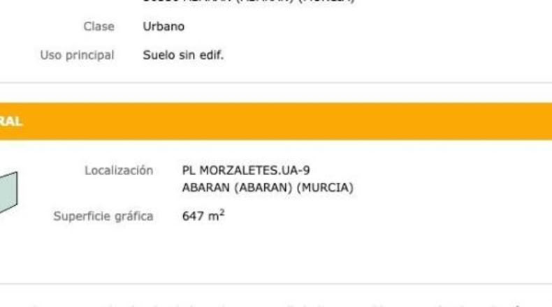 Murcia - Abarán - 647m2