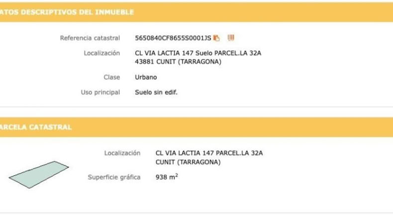 Tarragona - Cunit - 938m2