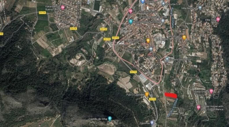 Alicante - Orba - 3688m2