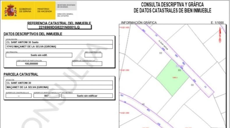 Gerona - Maçanet de la Selva - 853m2