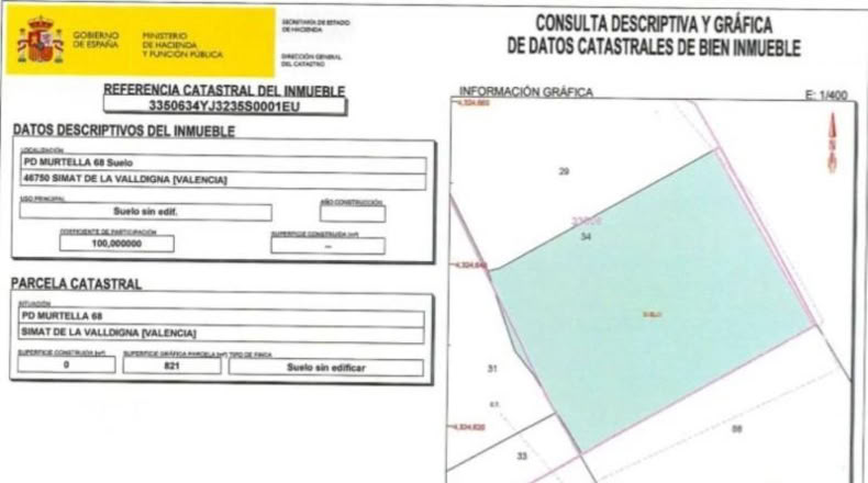 València - Simat de la Valldigna - 3883m2