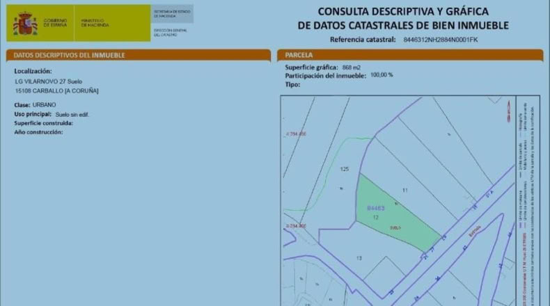La Corunya - Carballo - 868m2