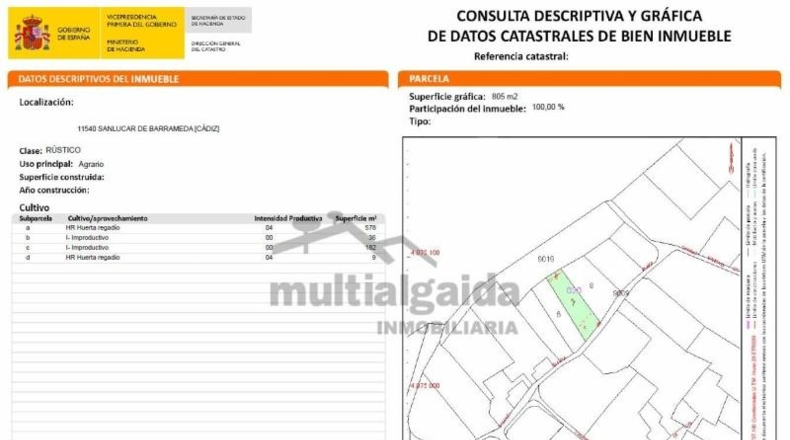 Cadiz - Sanlúcar de Barrameda - 943m2