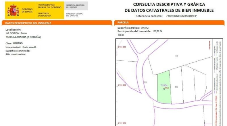 La Corunya - A Laracha - 705m2