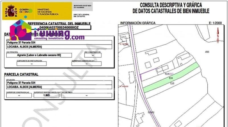 Almería - Albox - 1865m2