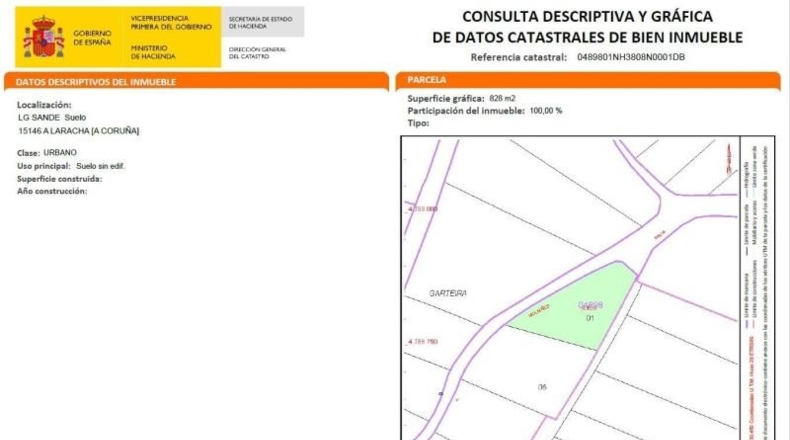La Coruña - A Laracha - 828m2