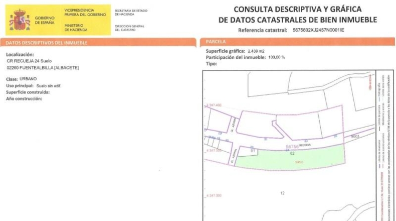 Albacete - Fuentealbilla - 2439m2