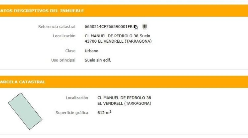 Tarragona - el Vendrell - 612m2